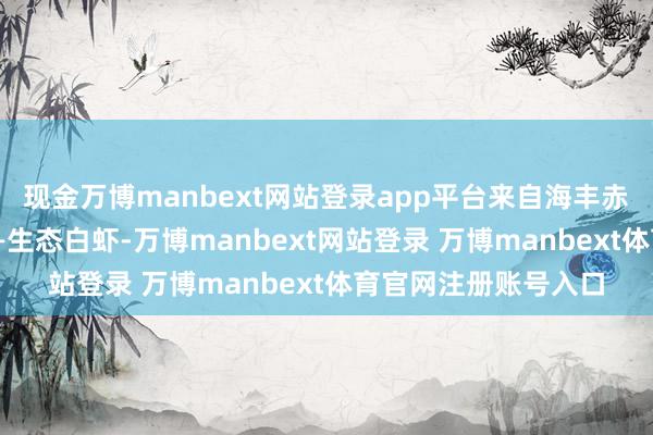 现金万博manbext网站登录app平台来自海丰赤坑的“白金”柬帖——生态白虾-万博manbext网站登录 万博manbext体育官网注册账号入口